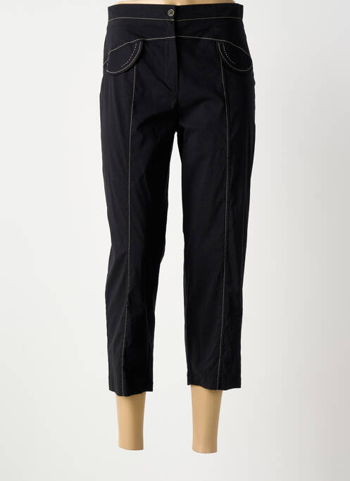 Pantacourt stretch taille normale noir TELMAIL femme