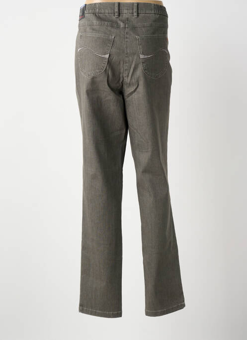 Jeans coupe droite gris TONI femme