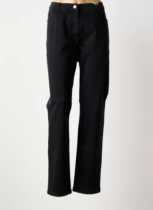 Jeans coupe droite noir TONI femme