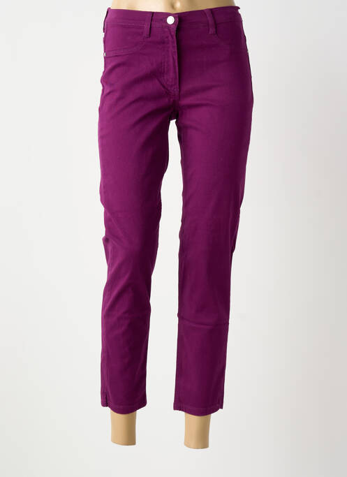 Pantalon 7/8 violet BETTY BARCLAY femme