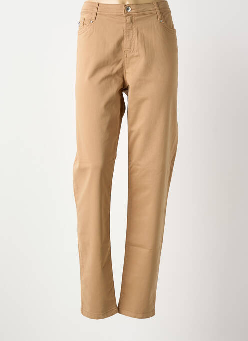 Pantalon slim beige FUEGO WOMAN femme