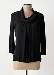 Top manches 3/4 noir FRANK WALDER femme