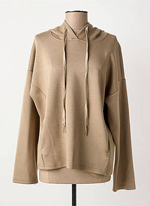 Sweat-shirt à capuche marron TINTA STYLE femme