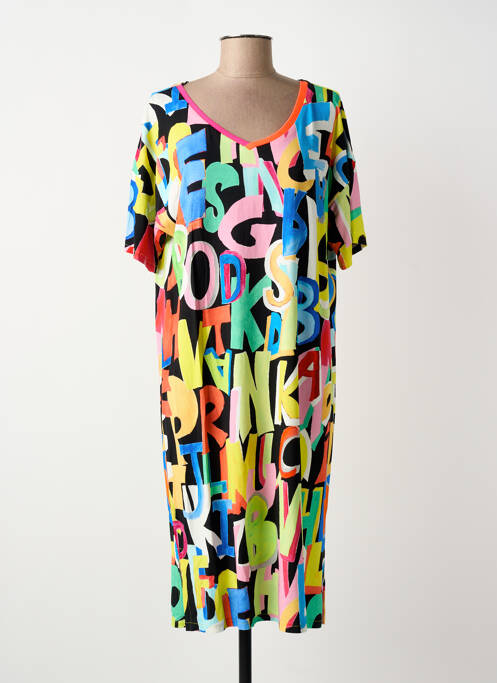 Robe mi-longue noir AN II VITO femme