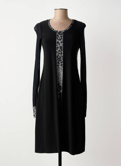 Robe mi-longue noir MERI & ESCA femme