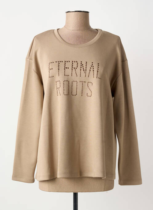 Sweat-shirt marron TINTA STYLE femme