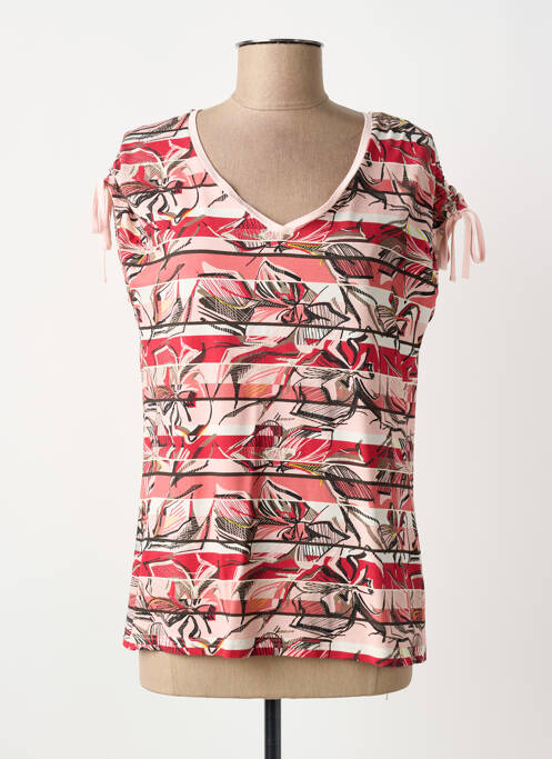 T-shirt rose BARBARA LEBEK femme