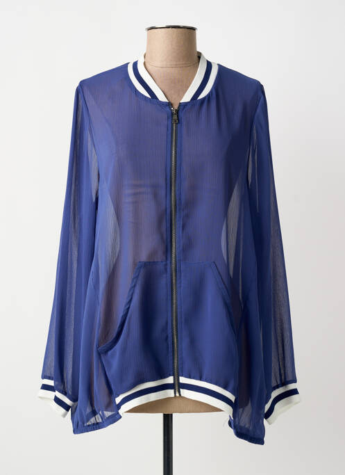 Veste casual bleu AN II VITO femme