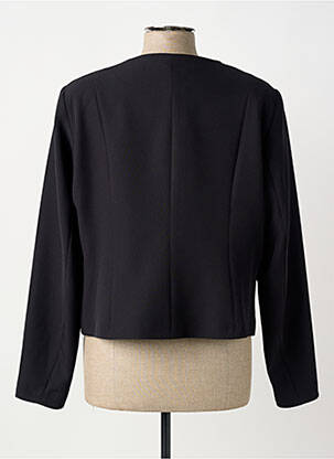 Veste casual col rond noir GREGORY PAT femme