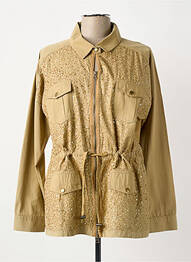 Veste casual col chemisier marron ANANKE femme