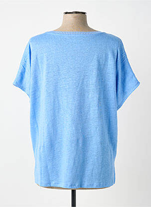 T-shirt coupe droite manches courtes bleu MPC (MA PETITE CAPSULE) femme