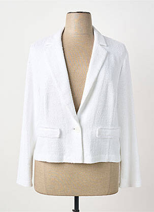 Veste casual col tailleur blanc TUZZI femme