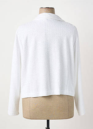 Veste casual col tailleur blanc TUZZI femme