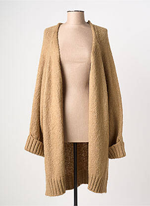 Gilet manches longues stretch marron ZARA femme
