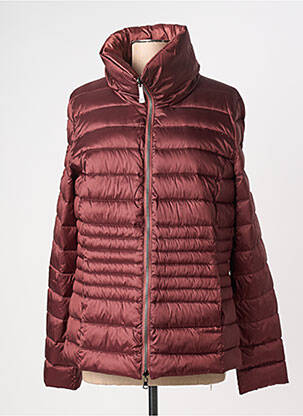 Doudoune manches longues sans capuche rouge BARBARA LEBEK femme