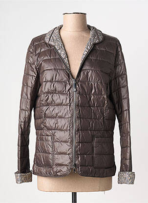 Manteau maternité manches longues gris BARBARA LEBEK femme