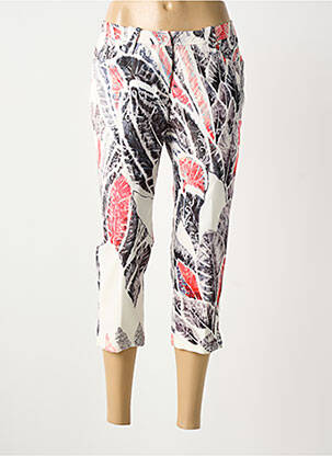 Pantacourt blanc FRANCE RIVOIRE femme