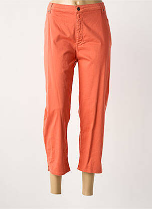 Pantacourt orange GUY DUBOUIS femme