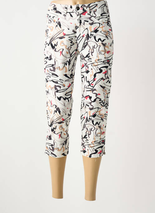 Pantacourt taille normale taille normale blanc FRANCE RIVOIRE femme