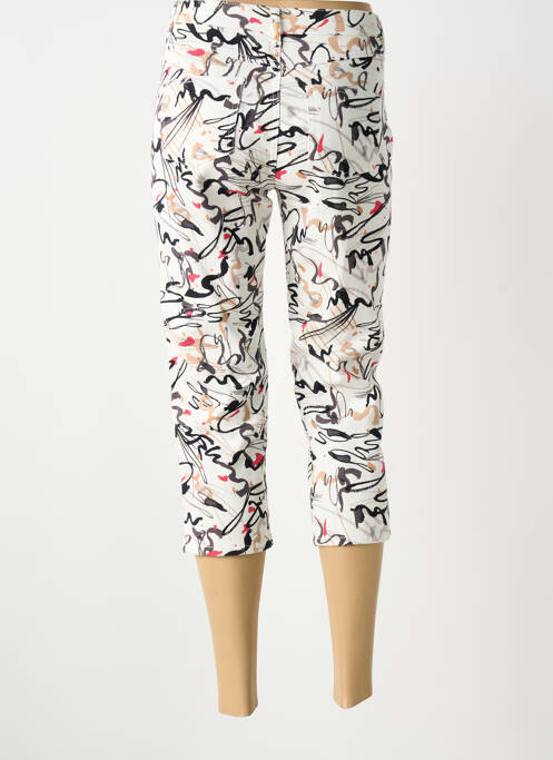 Pantacourt taille normale taille normale blanc FRANCE RIVOIRE femme