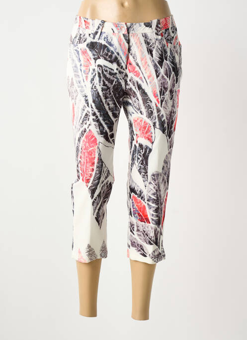 Pantacourt blanc FRANCE RIVOIRE femme