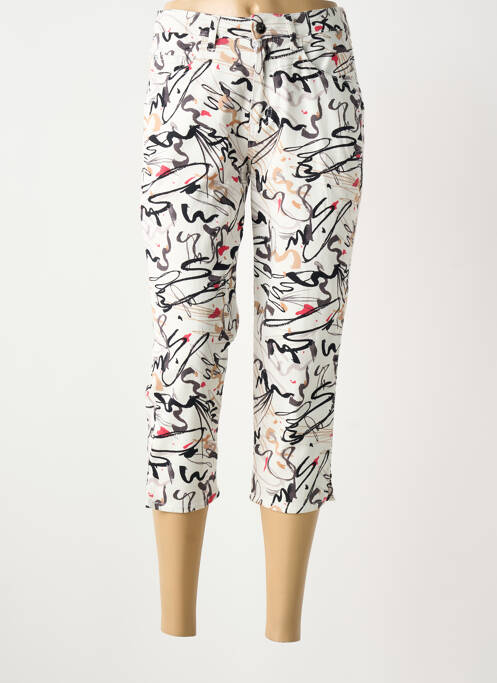 Pantacourt blanc GUY DUBOUIS femme