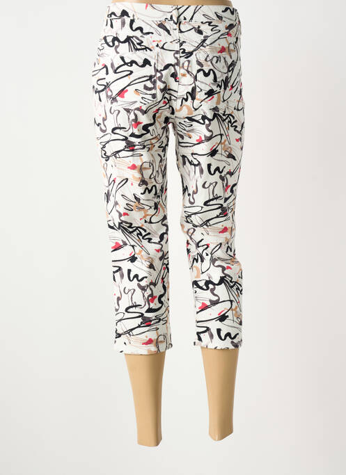 Pantacourt blanc GUY DUBOUIS femme