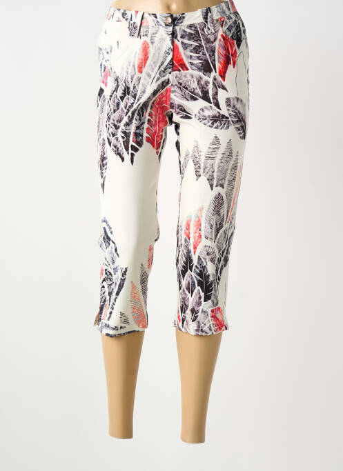 Pantacourt blanc GUY DUBOUIS femme