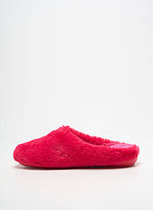 Chaussons/pantoufles bout rond talon plat jusqu'à 3cm rose SOIR ET MATIN femme