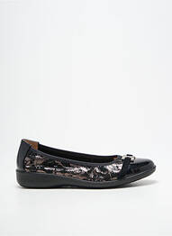 Ballerines matière lisse talon plat jusqu'à 3cm noir INEA femme