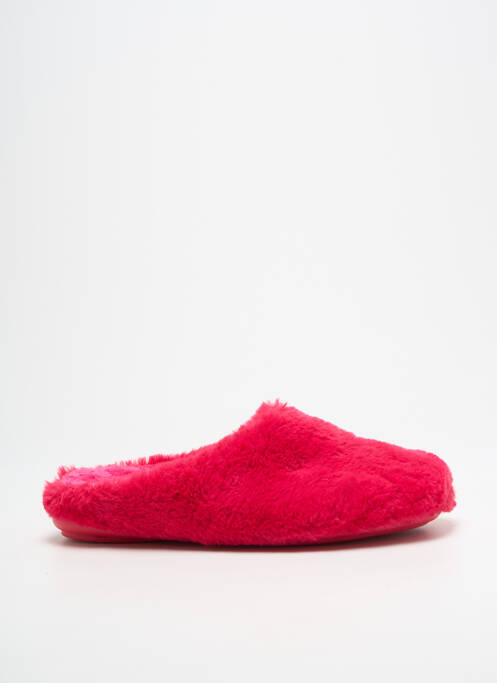Chaussons/pantoufles bout rond talon plat jusqu'à 3cm rose SOIR ET MATIN femme