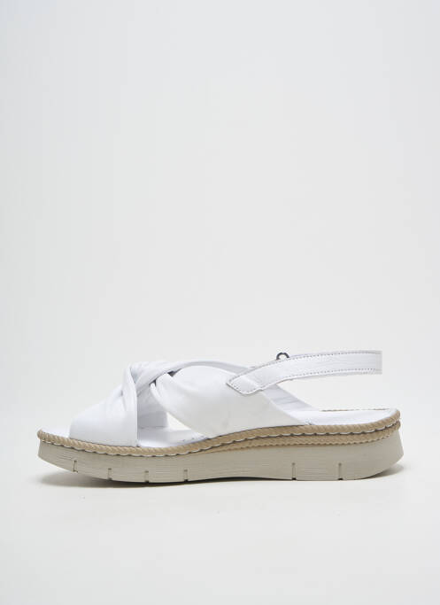 Sandales/Nu pieds blanc ELUE PAR NOUS femme