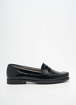 Mocassins voute plantaire talon plat jusqu'à 3cm noir PEDI GIRL femme