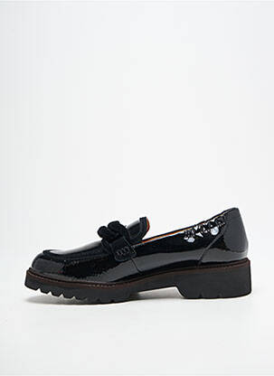 Mocassins matière lisse talon plat jusqu'à 3cm noir FUGITIVE BY FRANCESCO ROSSI femme