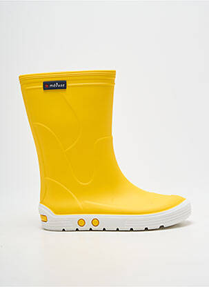 Bottes bout rond bout rond jaune MEDUSE enfant