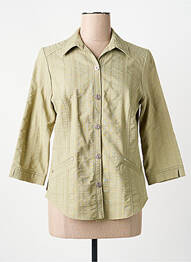 Veste casual poches vert GUY DUBOUIS femme