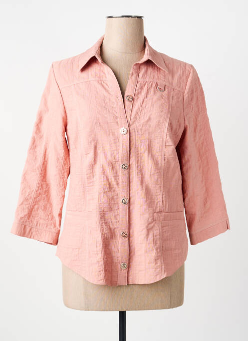 Chemisier rose GUY DUBOUIS femme