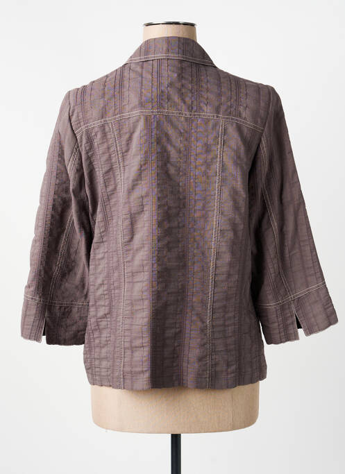 Veste casual marron GUY DUBOUIS femme