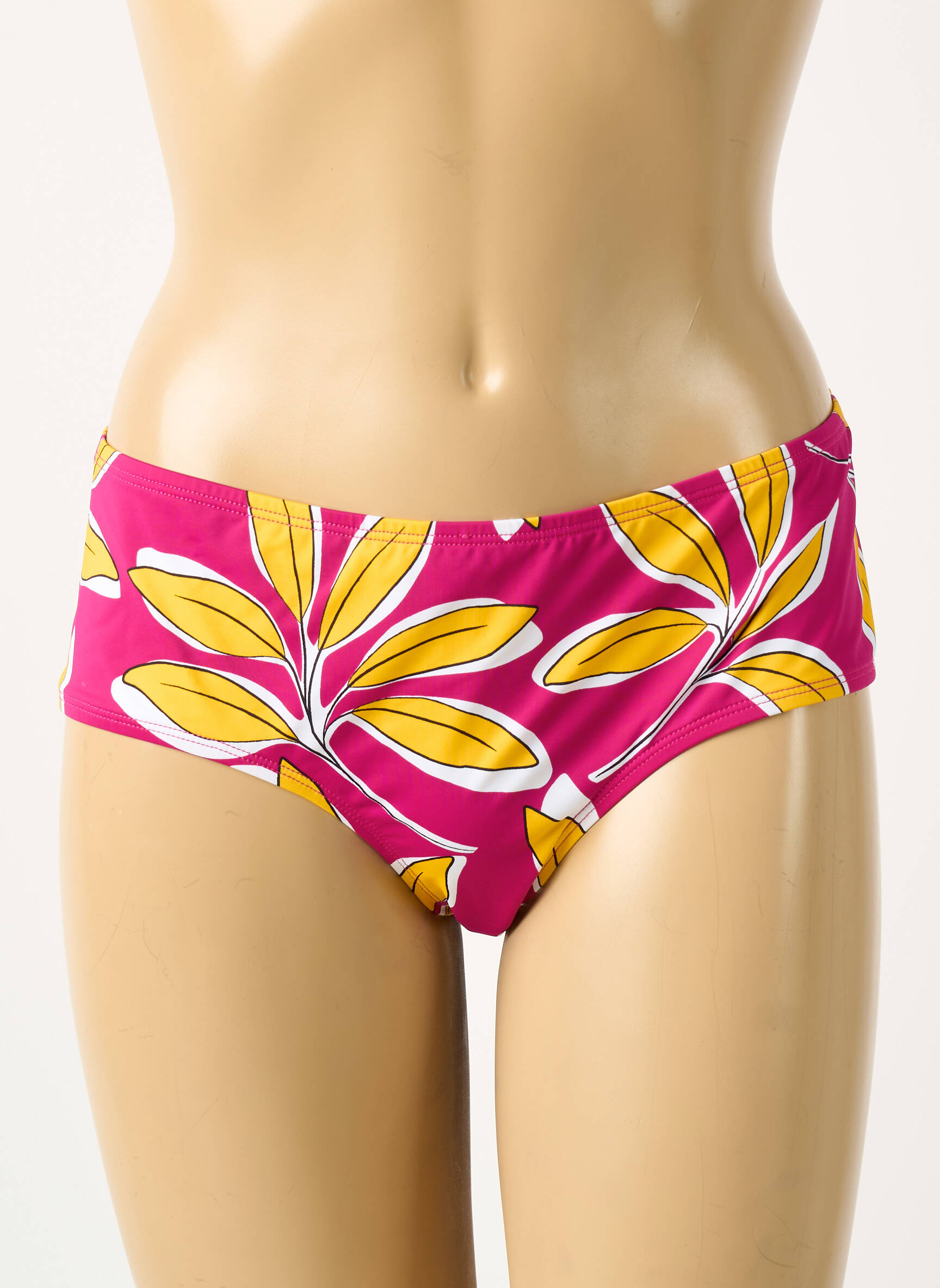 Bas de maillot de bain imprimé fleurs shorty rose AUBADE femme