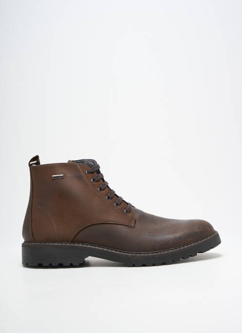 Bottines/Boots marron IMAC homme