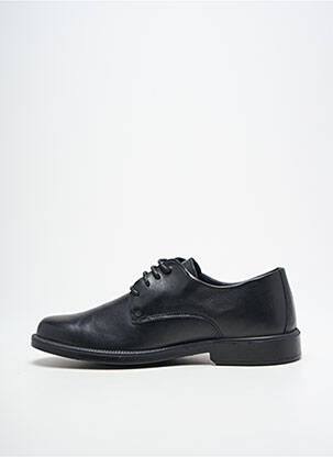 Derbies semelle amovible talon bas noir IMAC homme