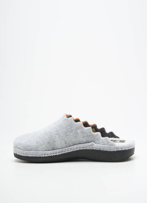 Chaussons/Pantoufles gris ELUE PAR NOUS femme