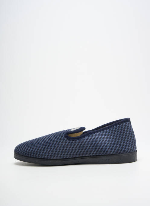 Chaussons/Pantoufles bleu JEVA homme