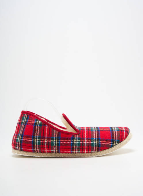 Chaussons/Pantoufles rouge RONDINAUD homme
