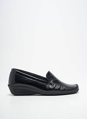 Mocassins voute plantaire talon de 4 à 6cm noir OTTILIA femme