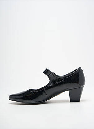 Escarpins cubain talon de 4 à 6cm noir OTTILIA femme