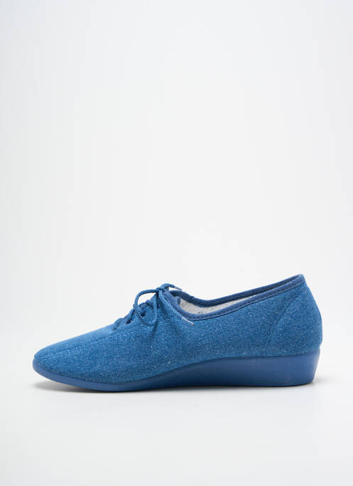 Chaussons/Pantoufles bleu LA MAISON DE L'ESPADRILLE femme