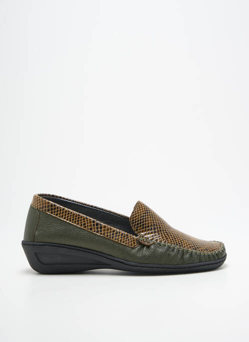 Mocassins vert OTTILIA femme