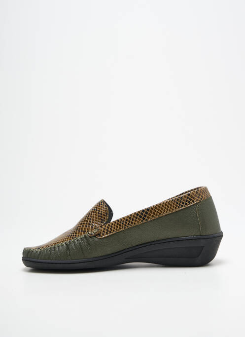 Mocassins vert OTTILIA femme