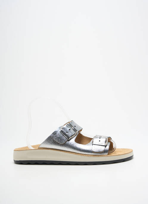 Mules/Sabots argent FLY FLOT femme